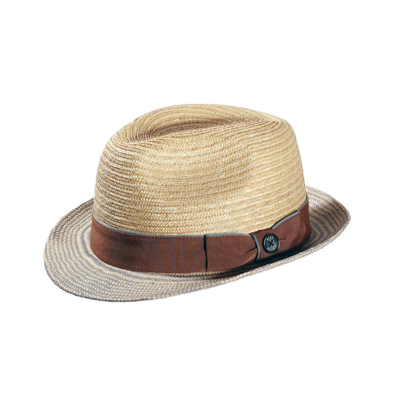 Panamahut Trilby aus Panama/Weizenstroh 